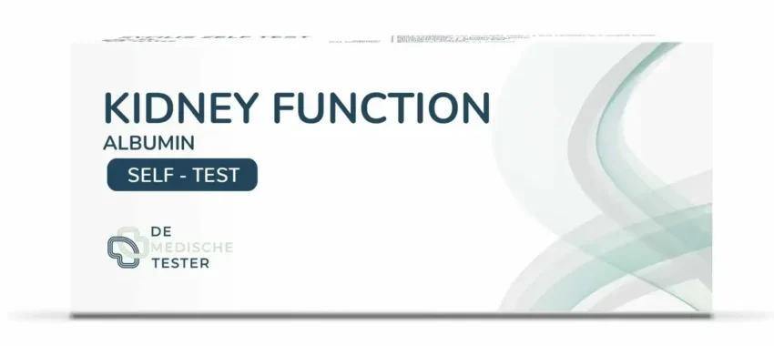 Kidney Function Albumin Selbsttest Packung