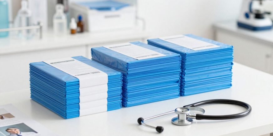 Wissenschaftliche Analyse: Handschuhe aus blauem Nitril und ihre Anforderungen im professionellen Einsatz