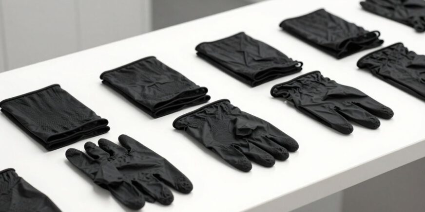 Nitril Handschuhe schwarz: Einsatzgebiete, Qualitätsmerkmale und Auswahlkriterien
