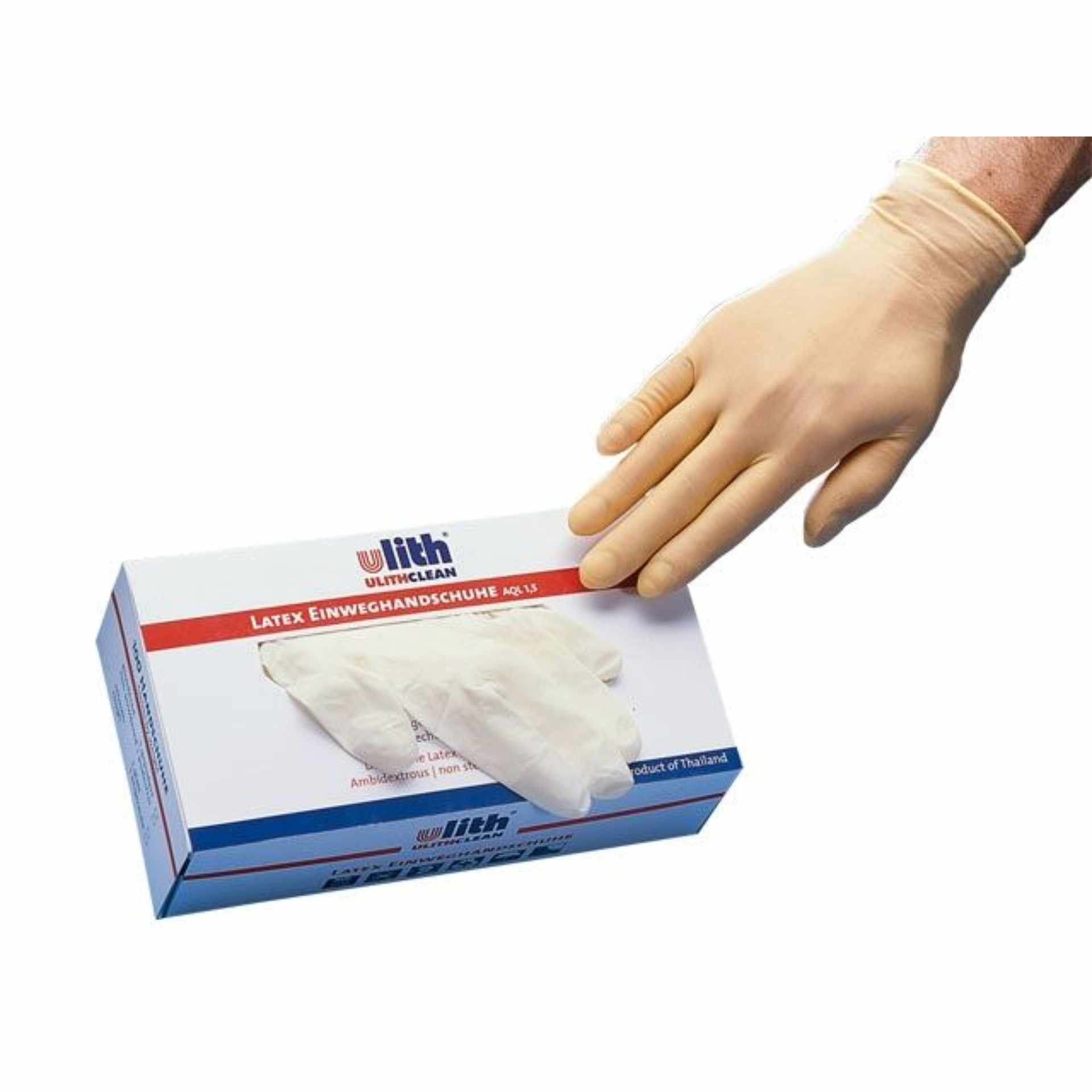 Preishit: Ulith Latex Handschuhe | bei Robben Medical