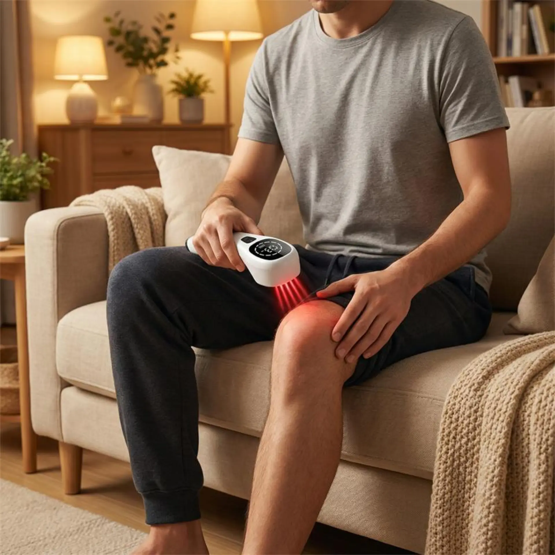 Schmerztherapie Laser Knie