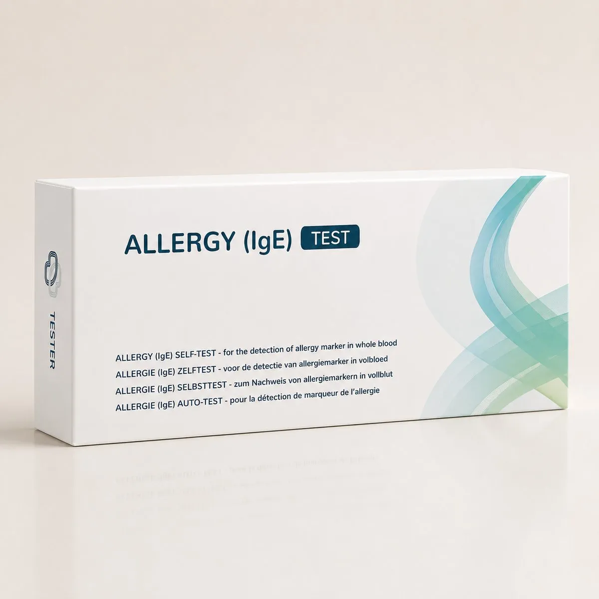 Allergie (IgE) Selbsttest für Zuhause – Verpackung