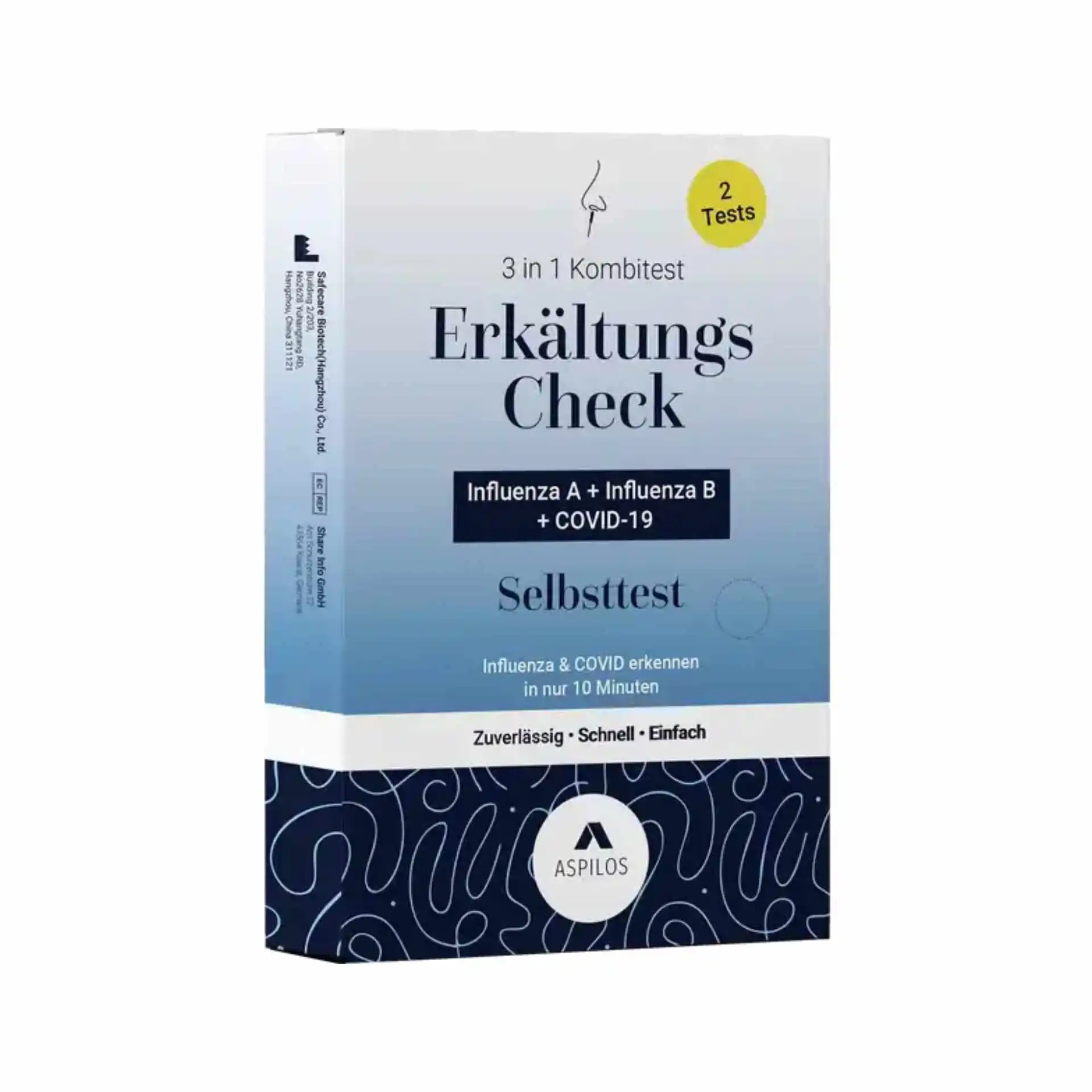 Erkltungscheck Packung