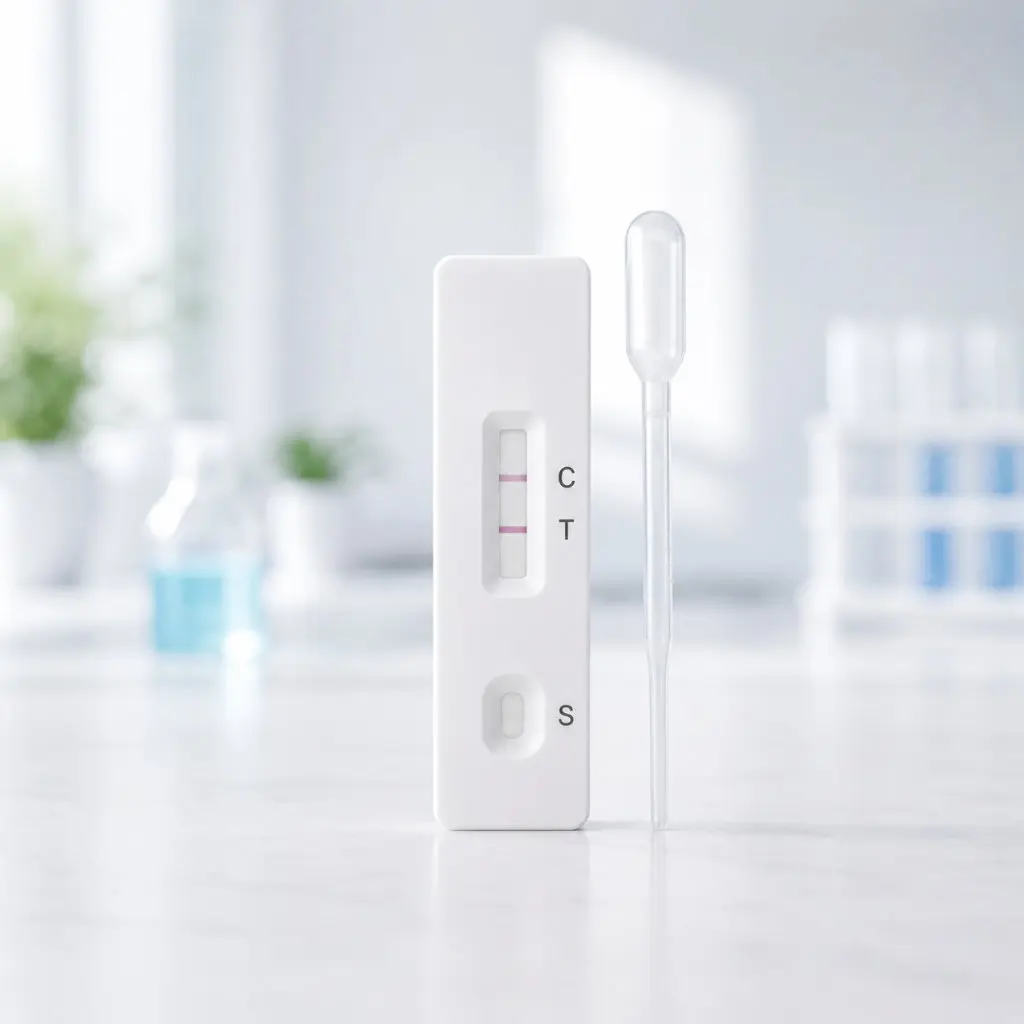 Schnelltest-Kassette mit Pipette für Gesundheitstests