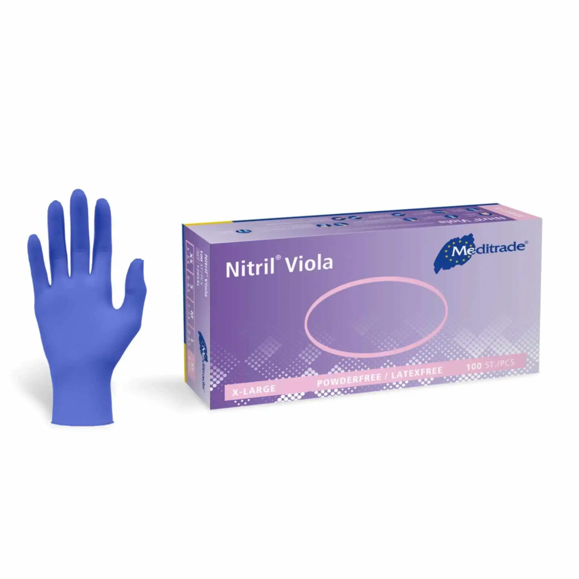 Meditrade Nitril Viola Packung