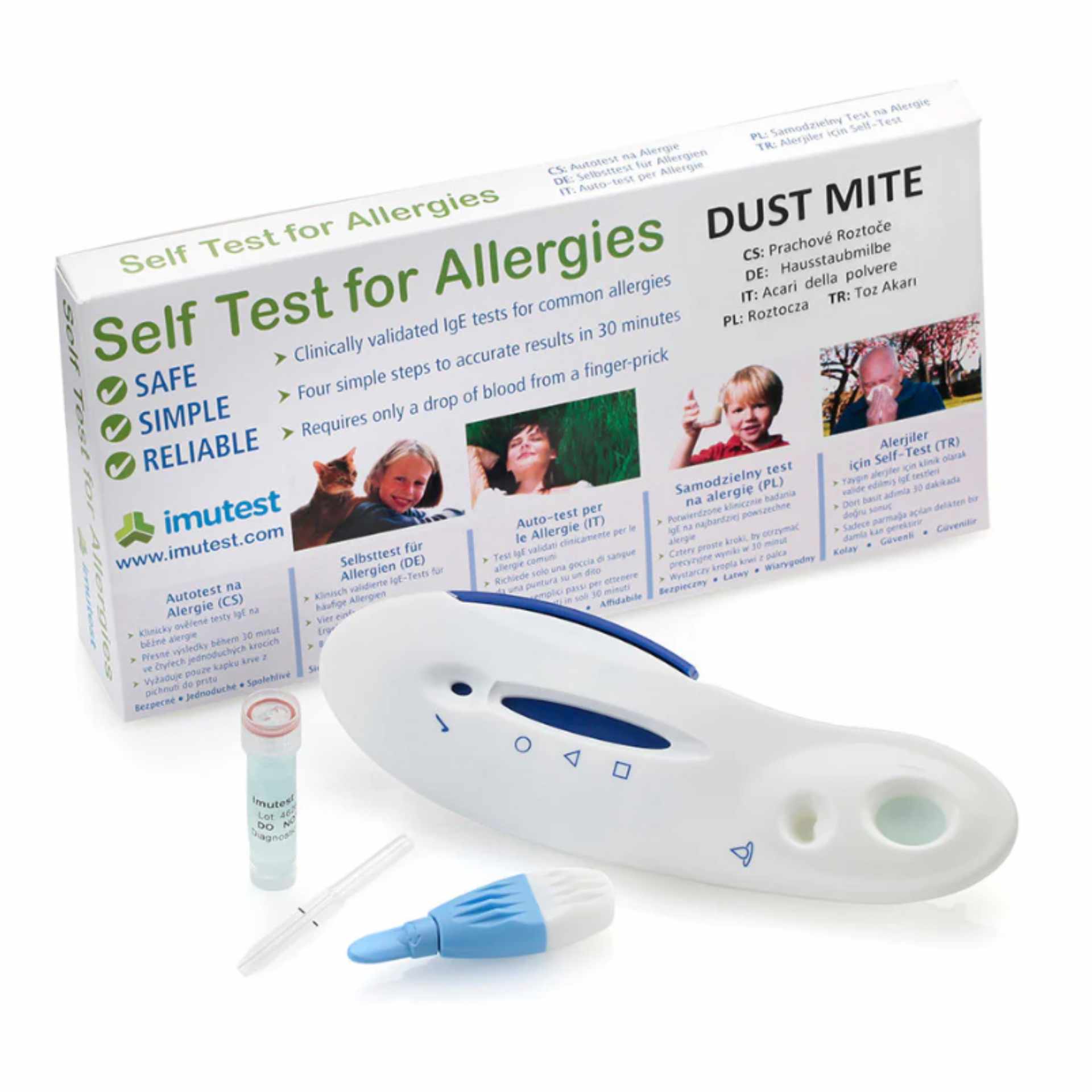 Hausstaub Allergie Test