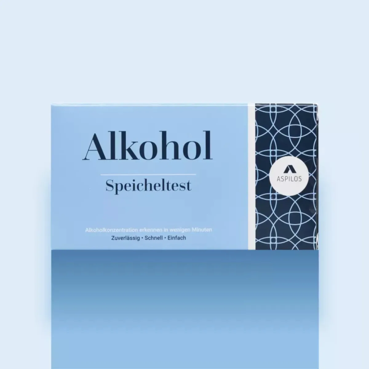 Alkohol-Speicheltest für Zuhause, Produktverpackung