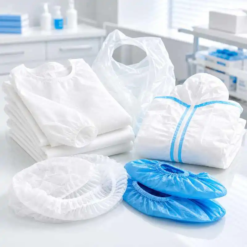 Schutzkleidung für Praxis und Klinik – Schutzkittel, Overalls, Hauben, Schürzen und Überschuhe