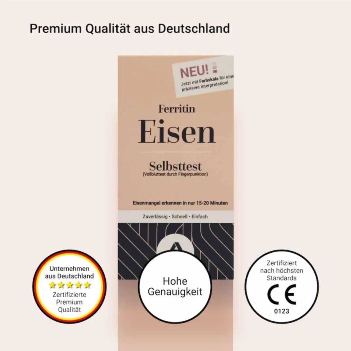Eisenmangeltest Pack