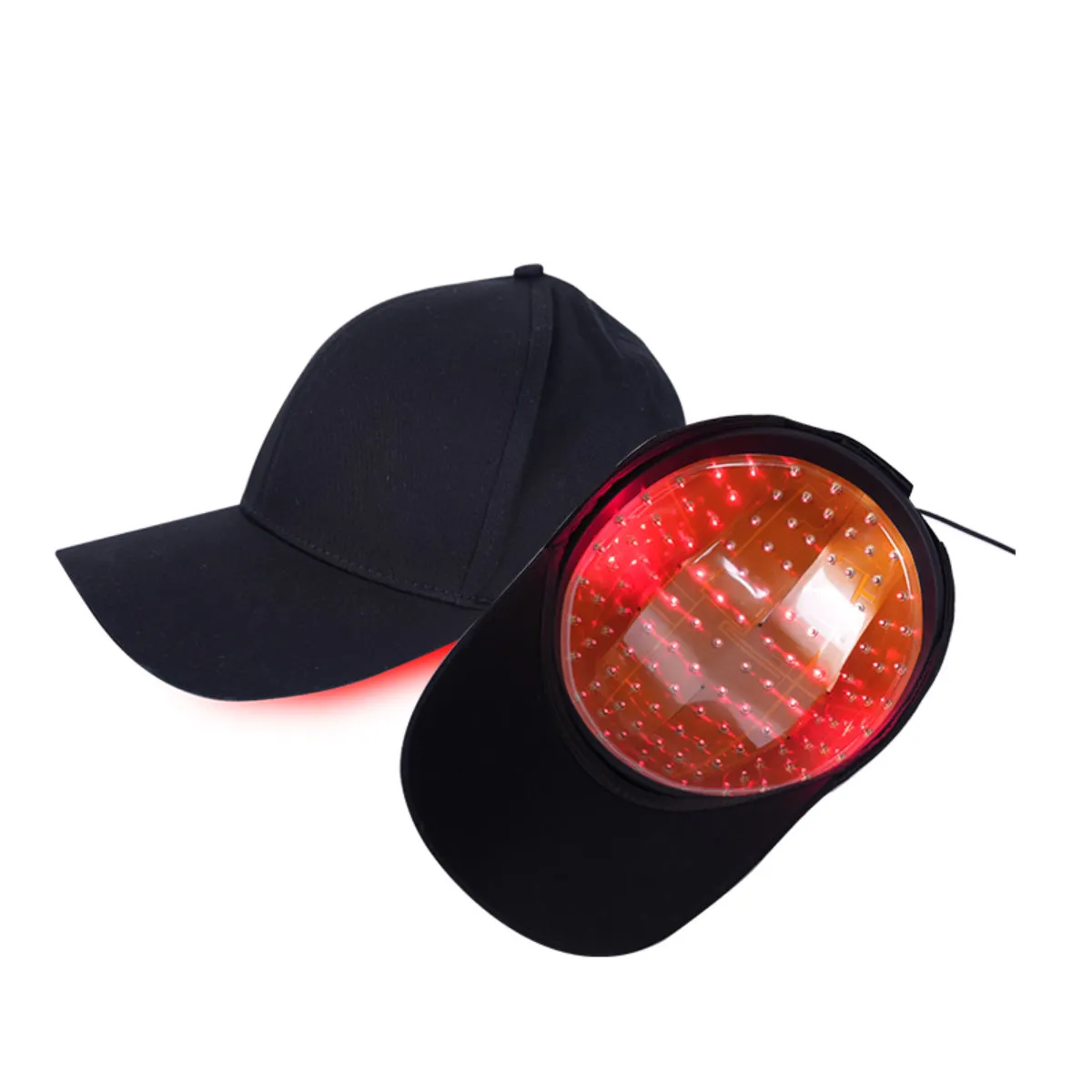 Innenansicht der Laser Cap 272 mit roten Laserdioden
