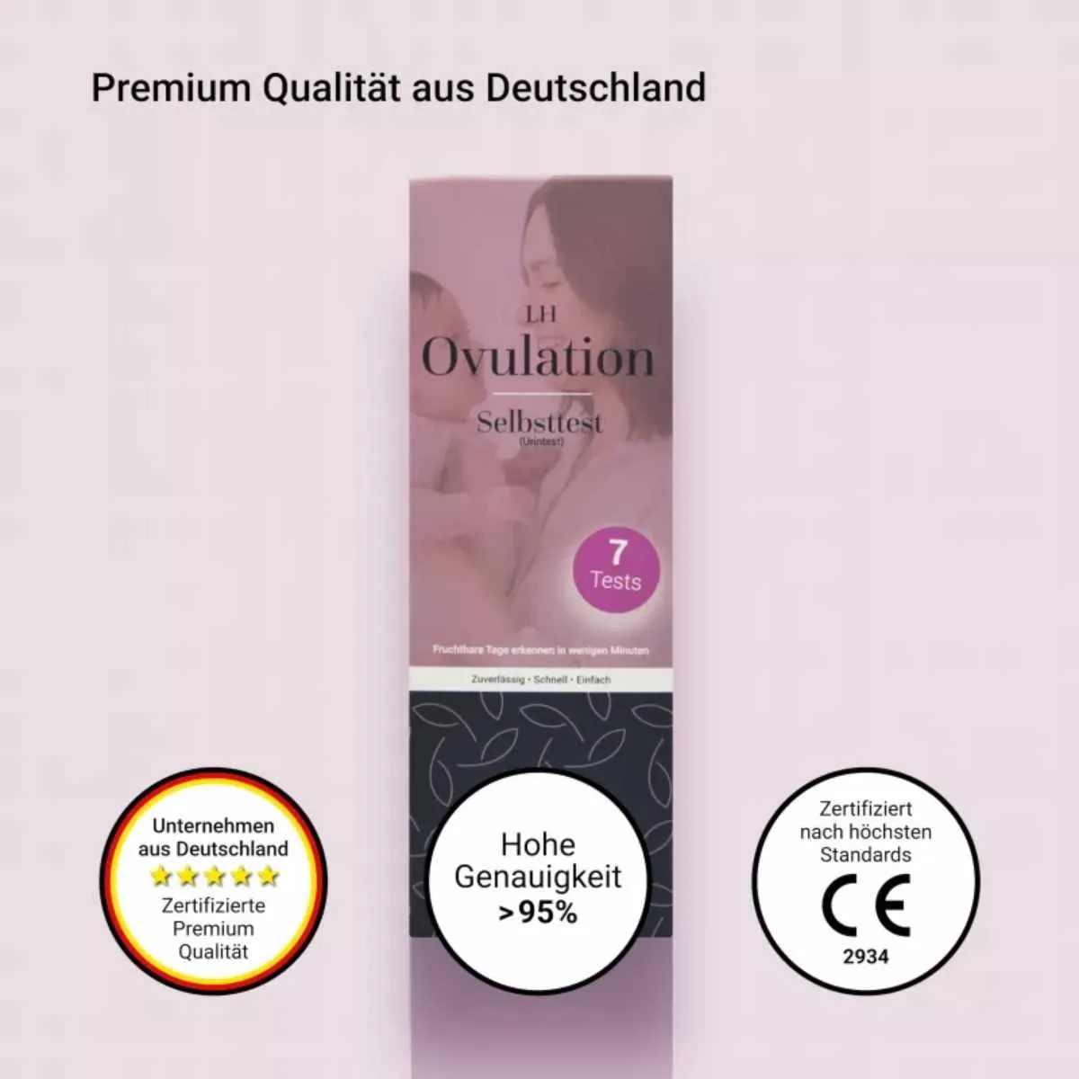 Ovulationstest (LH) Selbsttest – geprüfte Qualität aus Deutschland