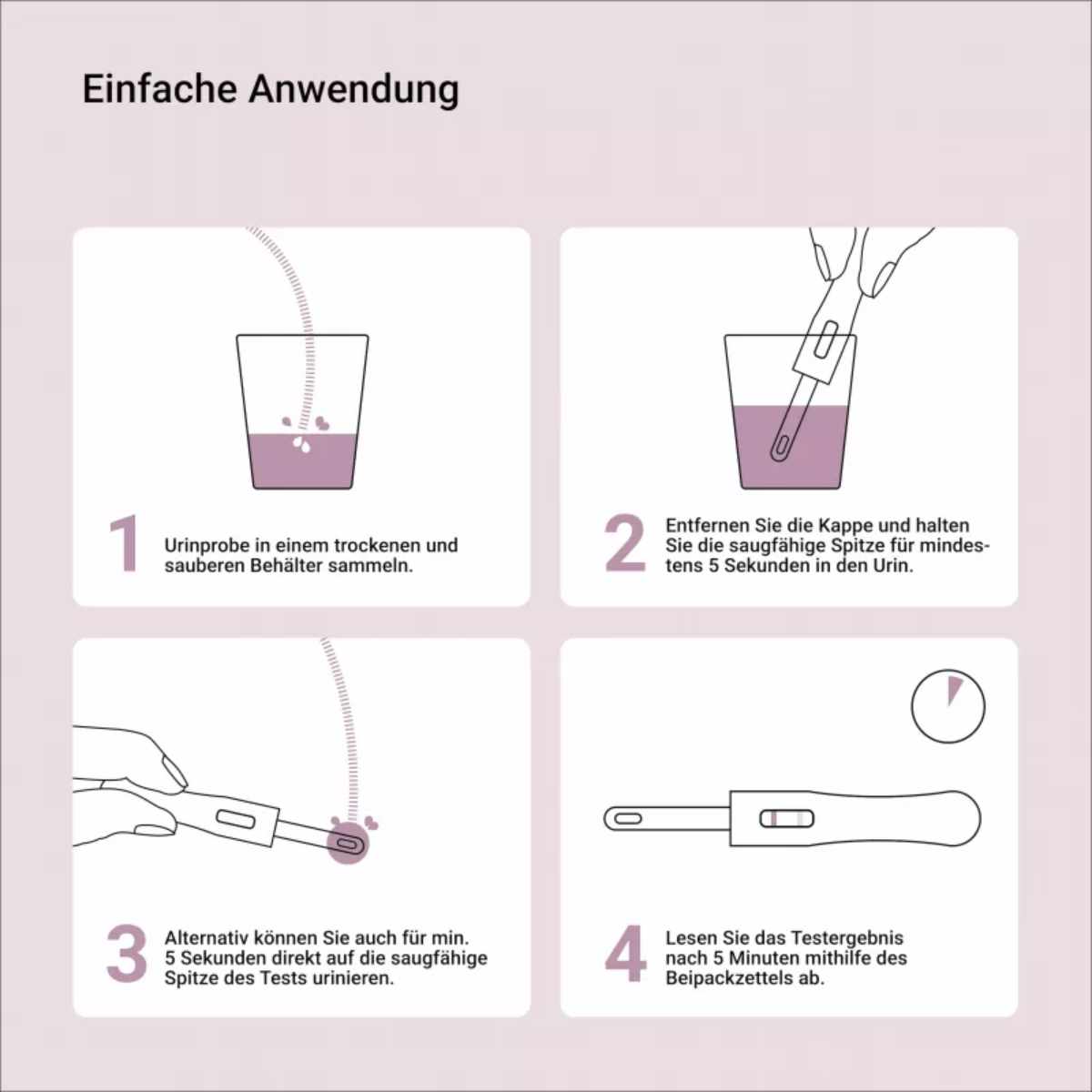 Aspilos Ovulation Fruchtbarkeitstest Selbsttest Anleitung