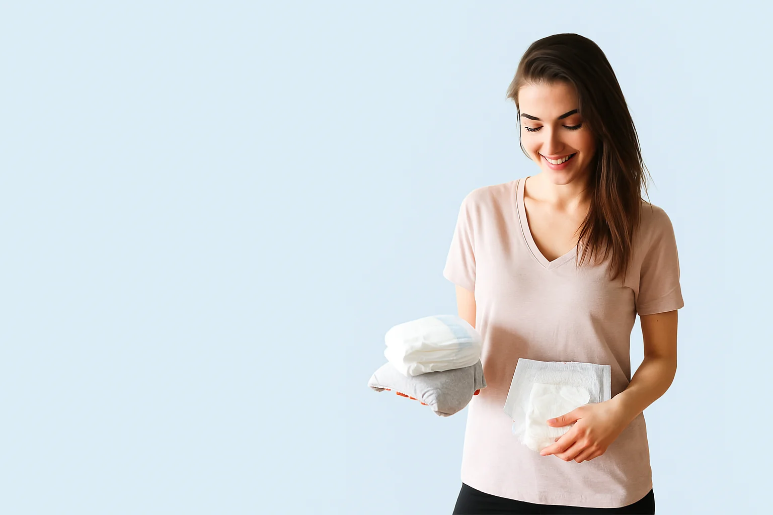 inkontinenz frau material