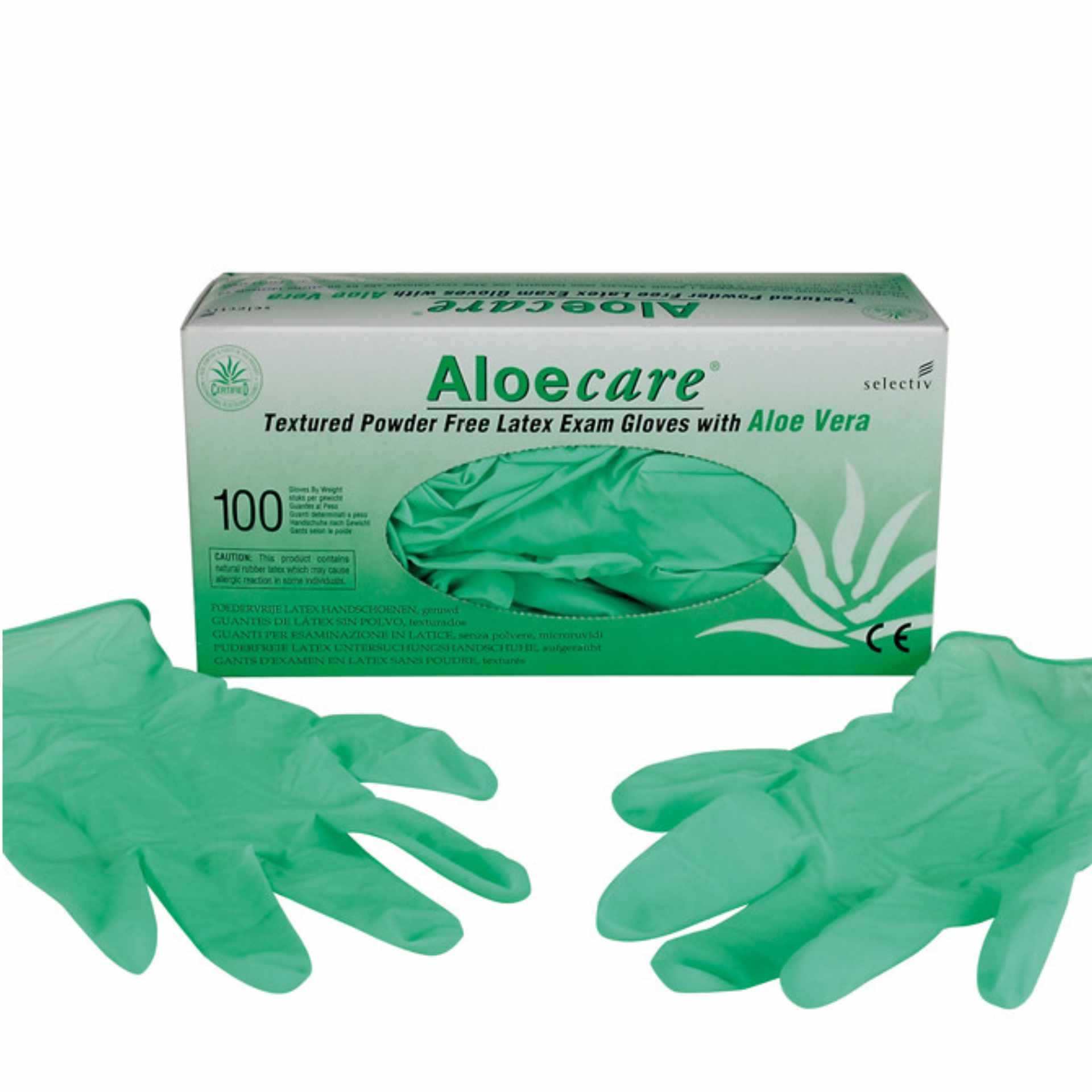 AloeCare Latex Handschuh