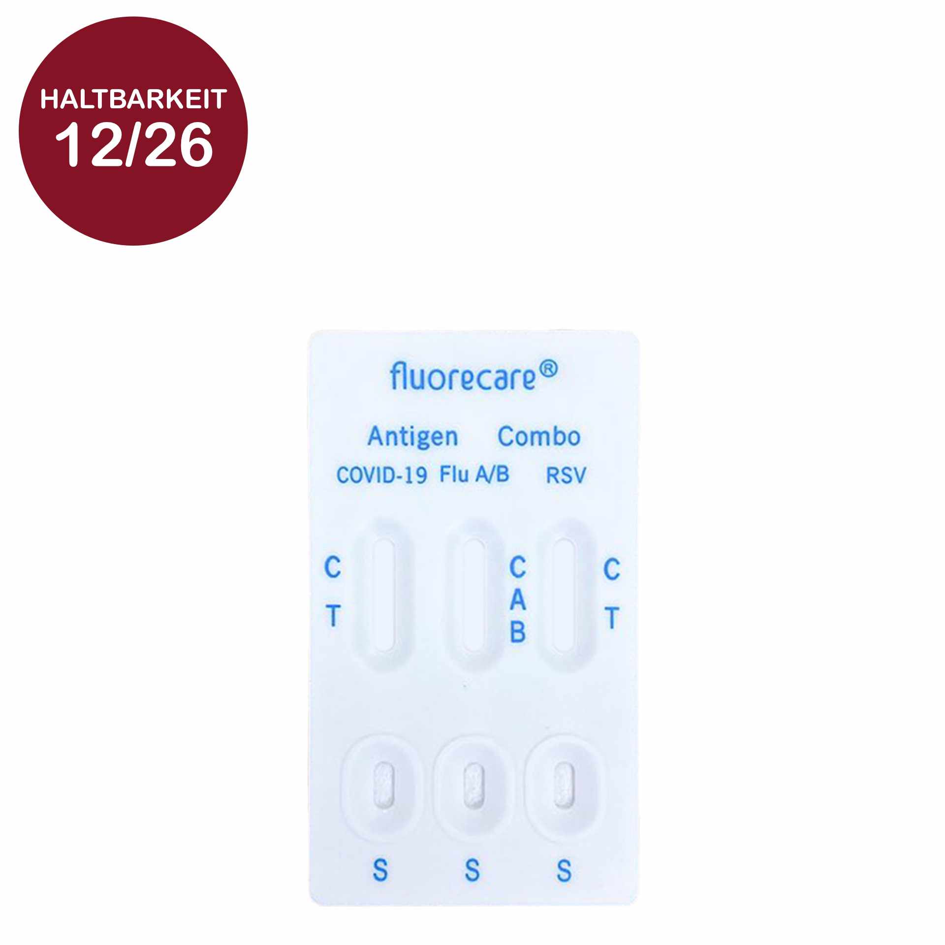 Fluorecare 1er-Selbsttest Testkasette