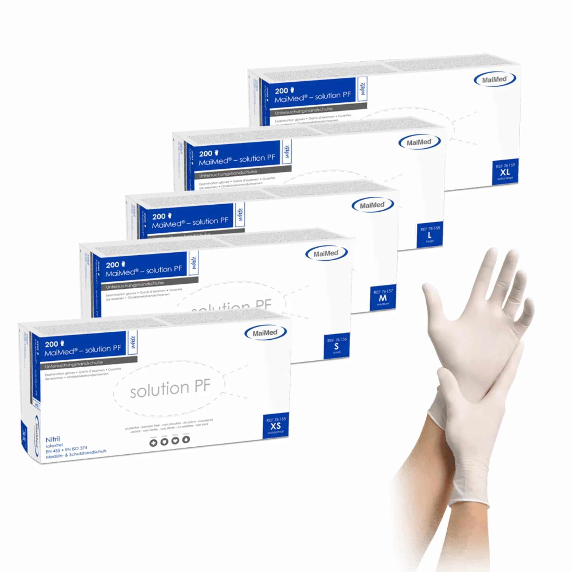 MaiMed Solution200 weiß Packungen