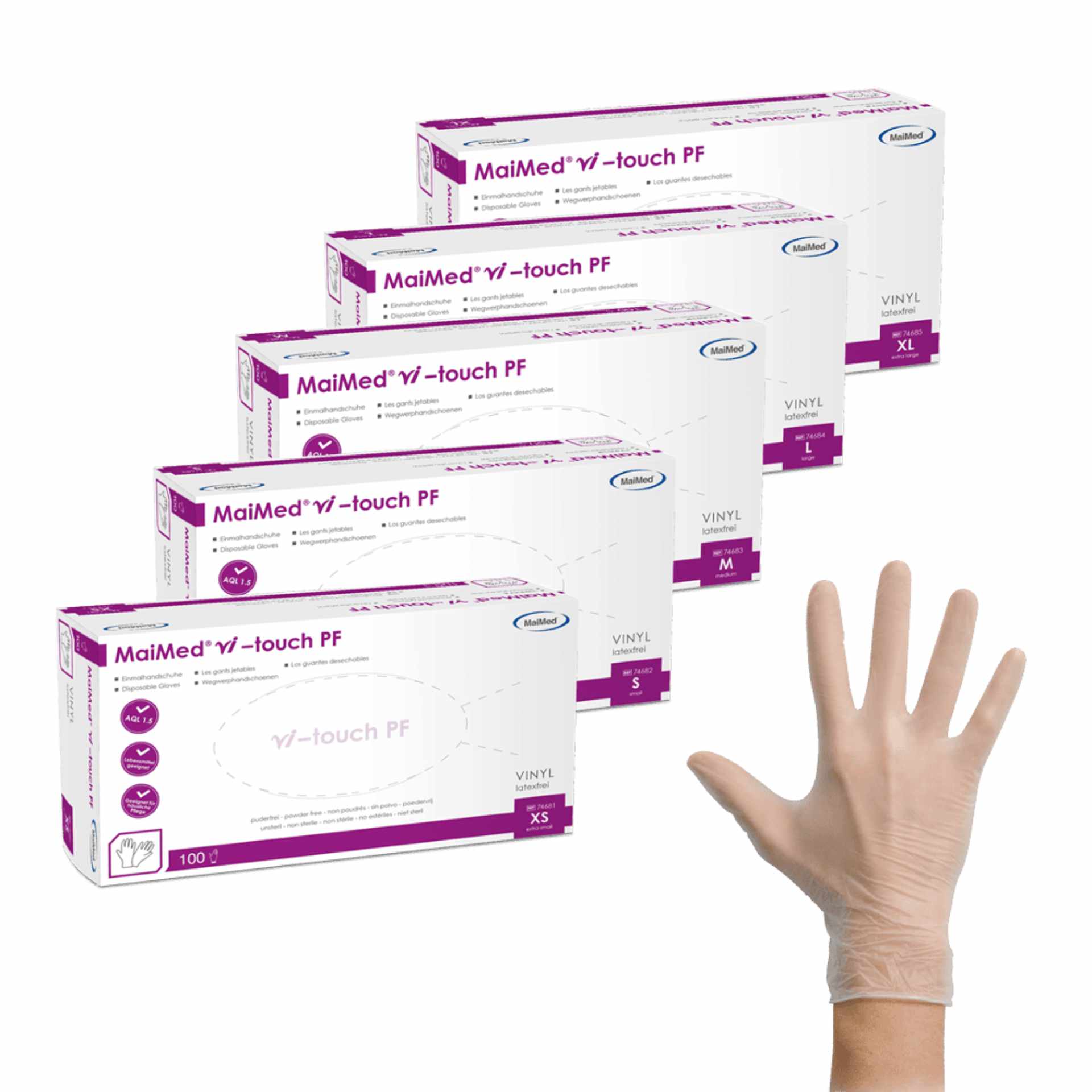 MaiMed vi-touch PF Packs