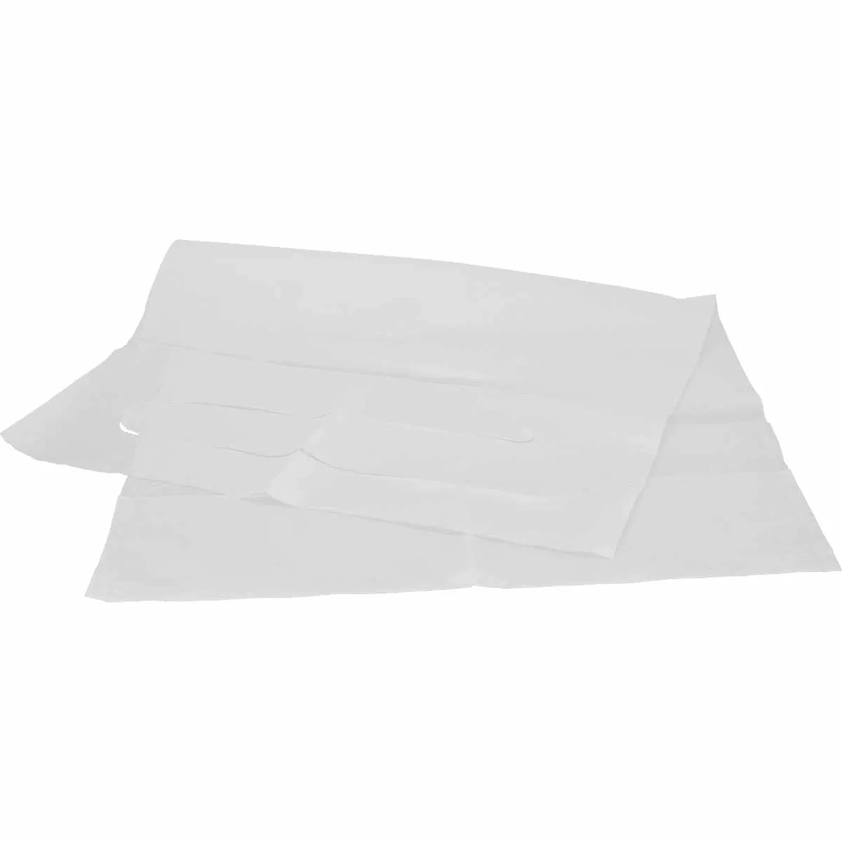 MaiMed Adult Bibs Einmallatz für Erwachsene mit Auffangtasche zum Schutz der Kleidung bei Pflege, Verpflegung und Patientenversorgung.