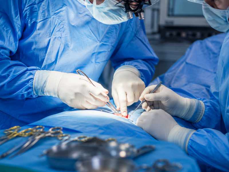 Sterile Einmalhandschuhe für den OP-Einsatz