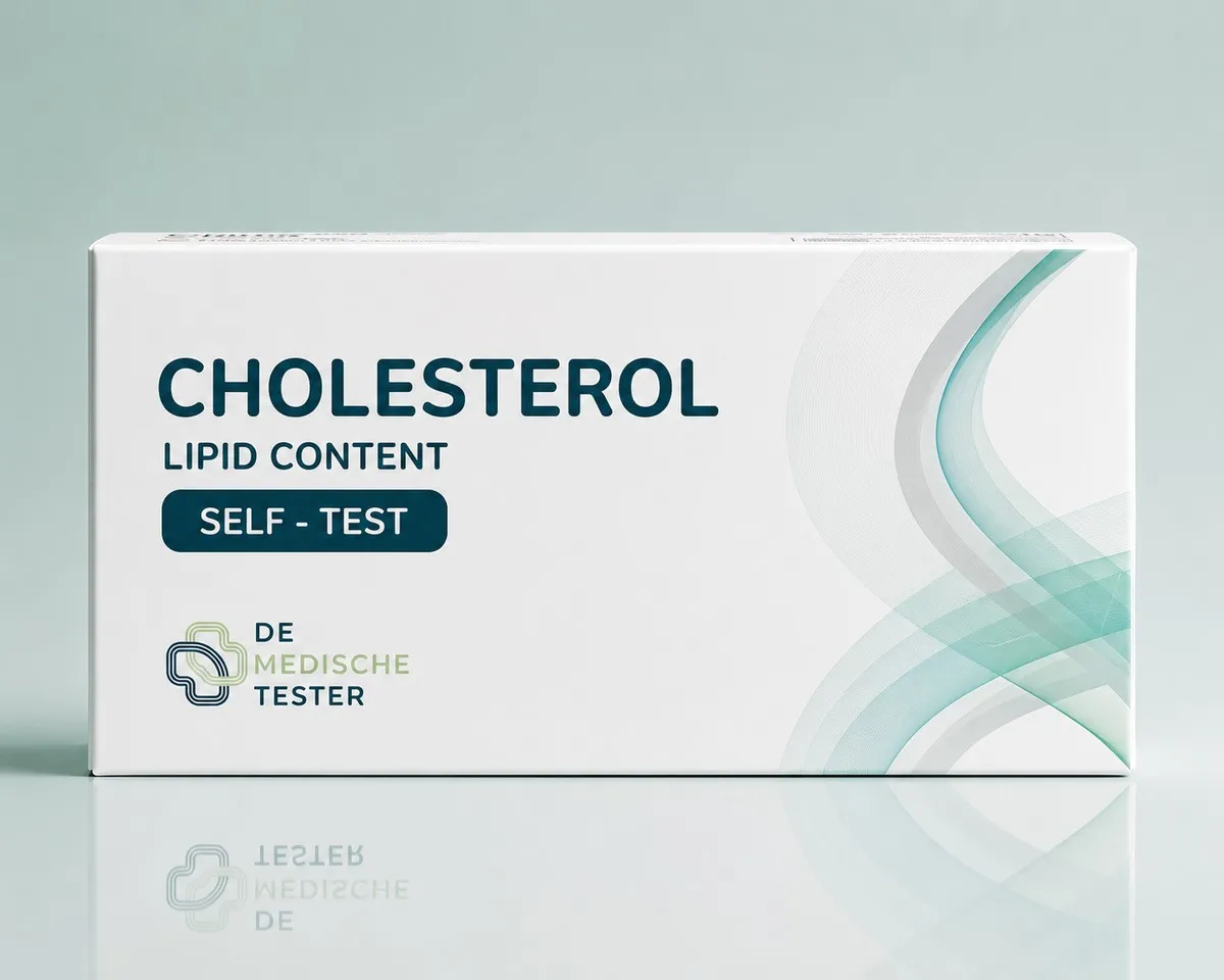 Cholesterin Selbsttest für Zuhause – Verpackung