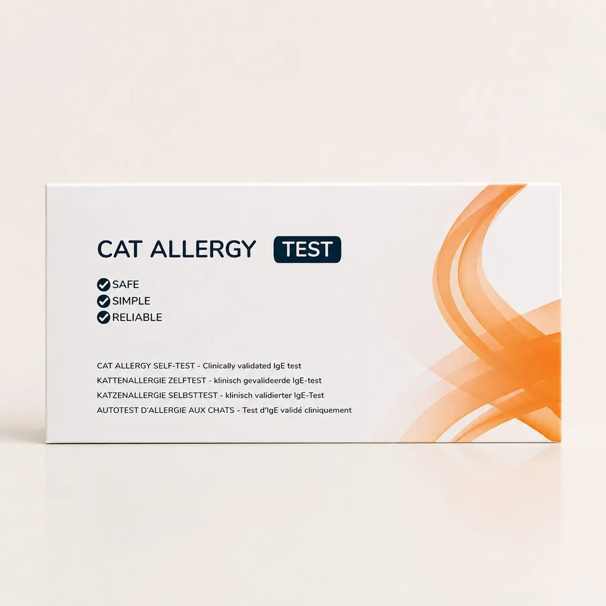 Katzenhaarallergie Selbsttest für Zuhause – Verpackung