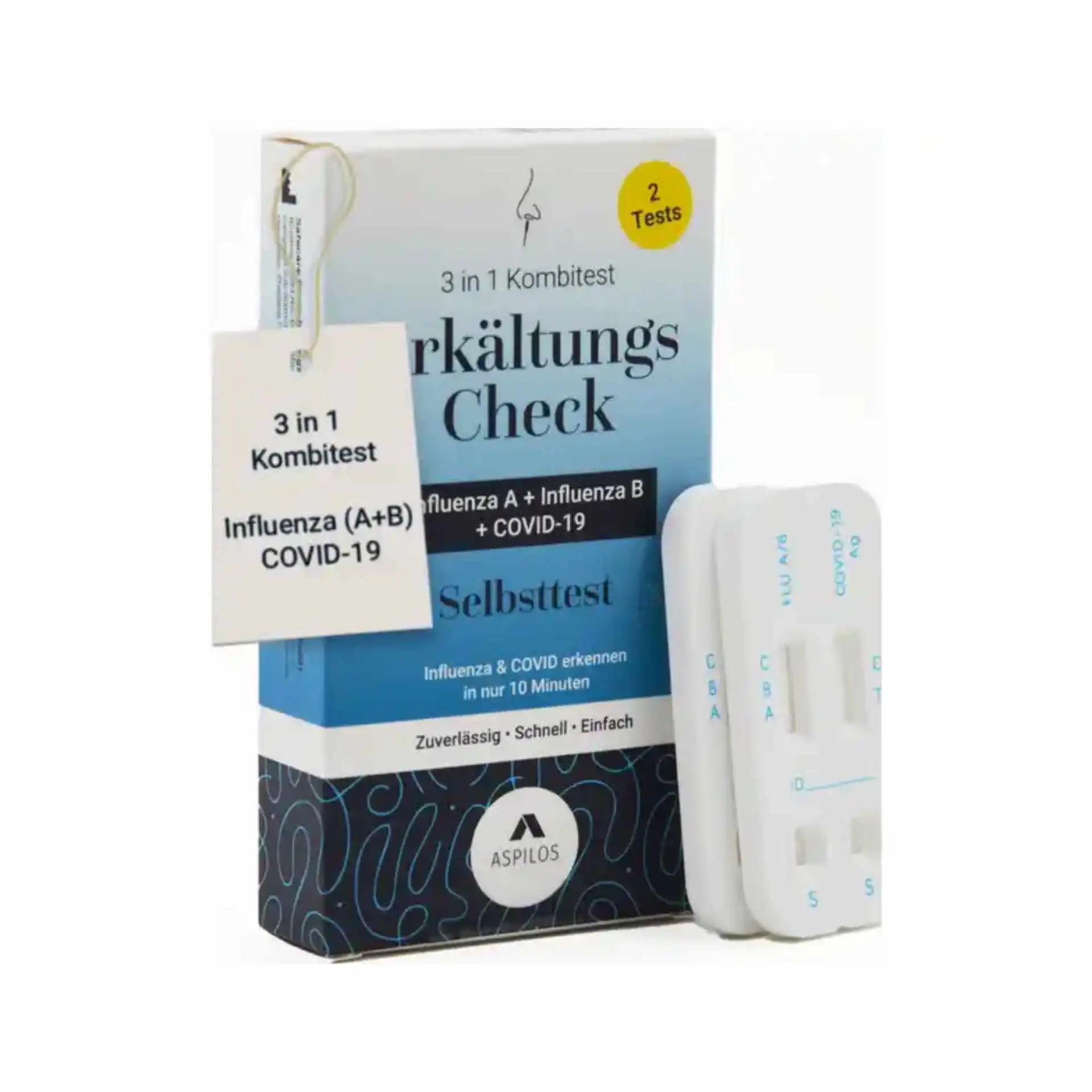 Erkltungscheck Packung Seite