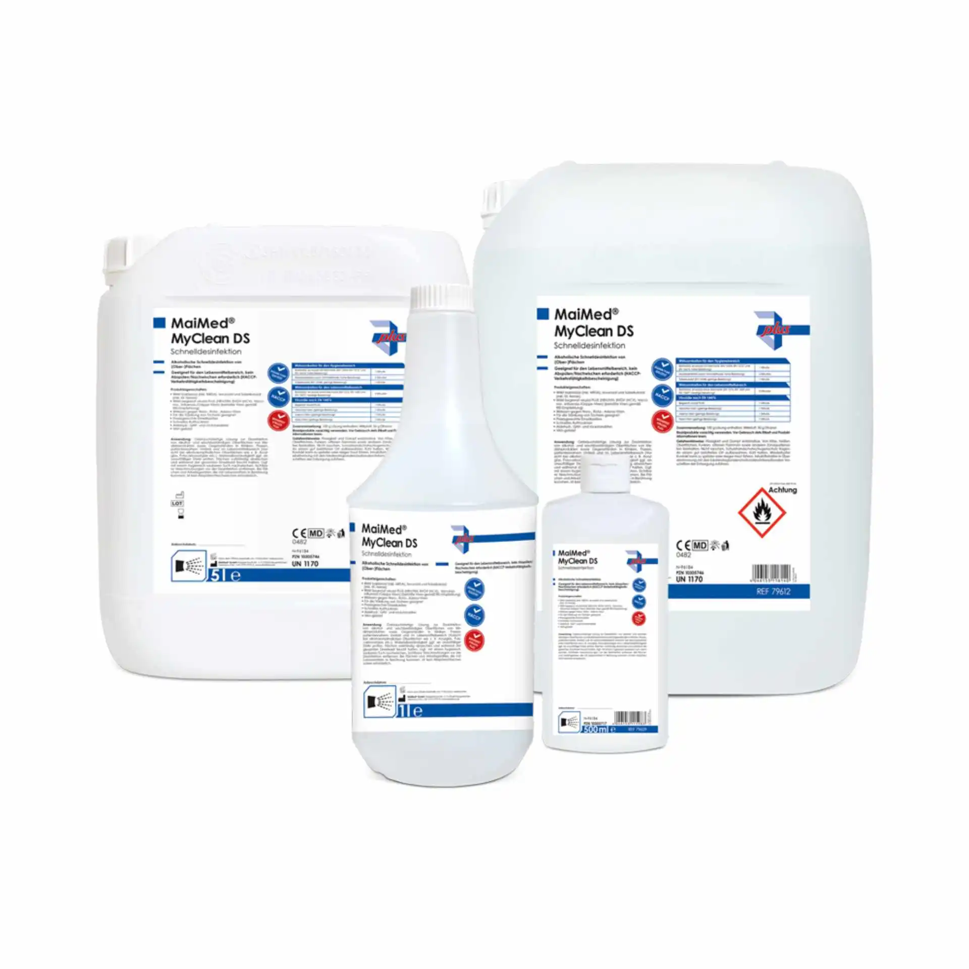 MaiMed® MyClean DS Neutral – Flächendesinfektionsmittel MaiMed® MyClean DS Neutral Schnelldesinfektionsmittel