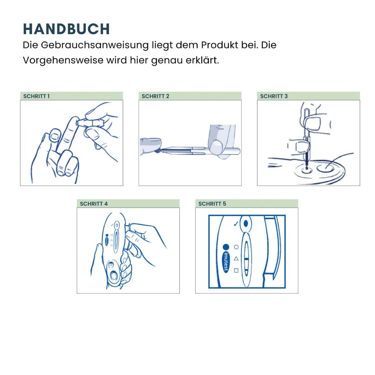 Anleitung zum Ei Allergie Selbsttest