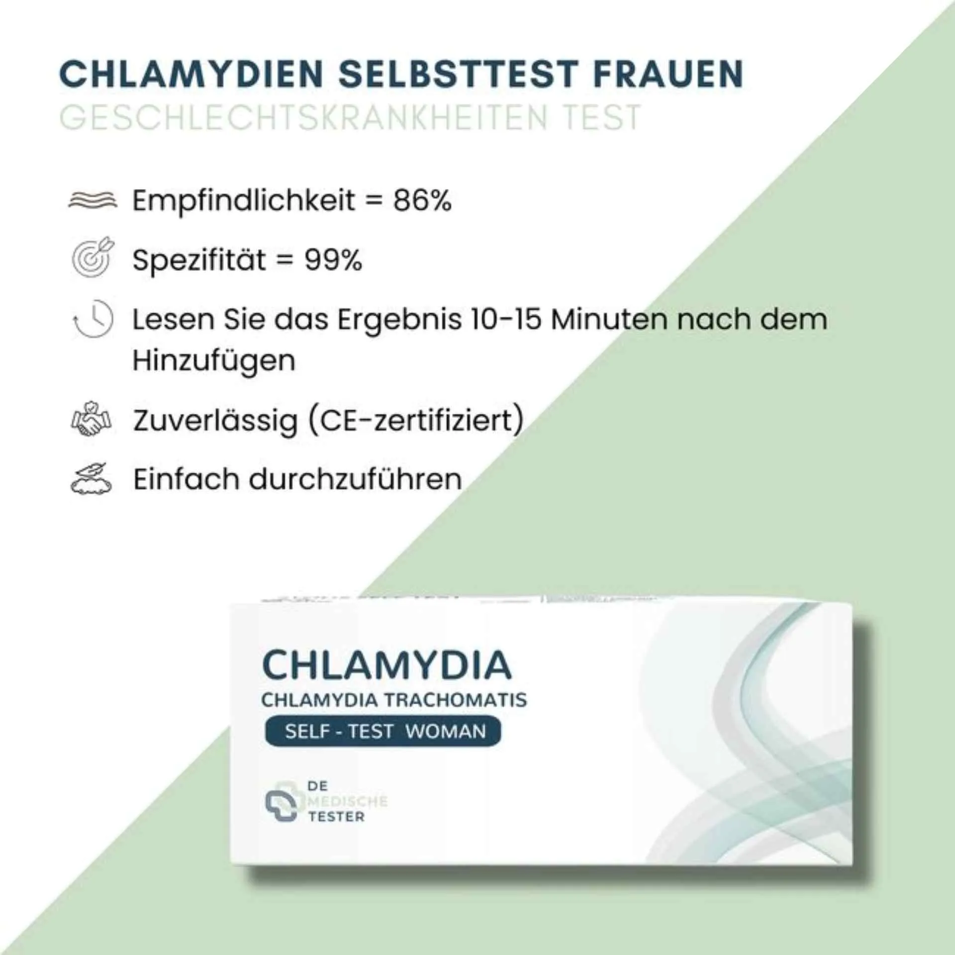 Chlamydien Schnelltest Frauen Schnelltest Eigenschaften