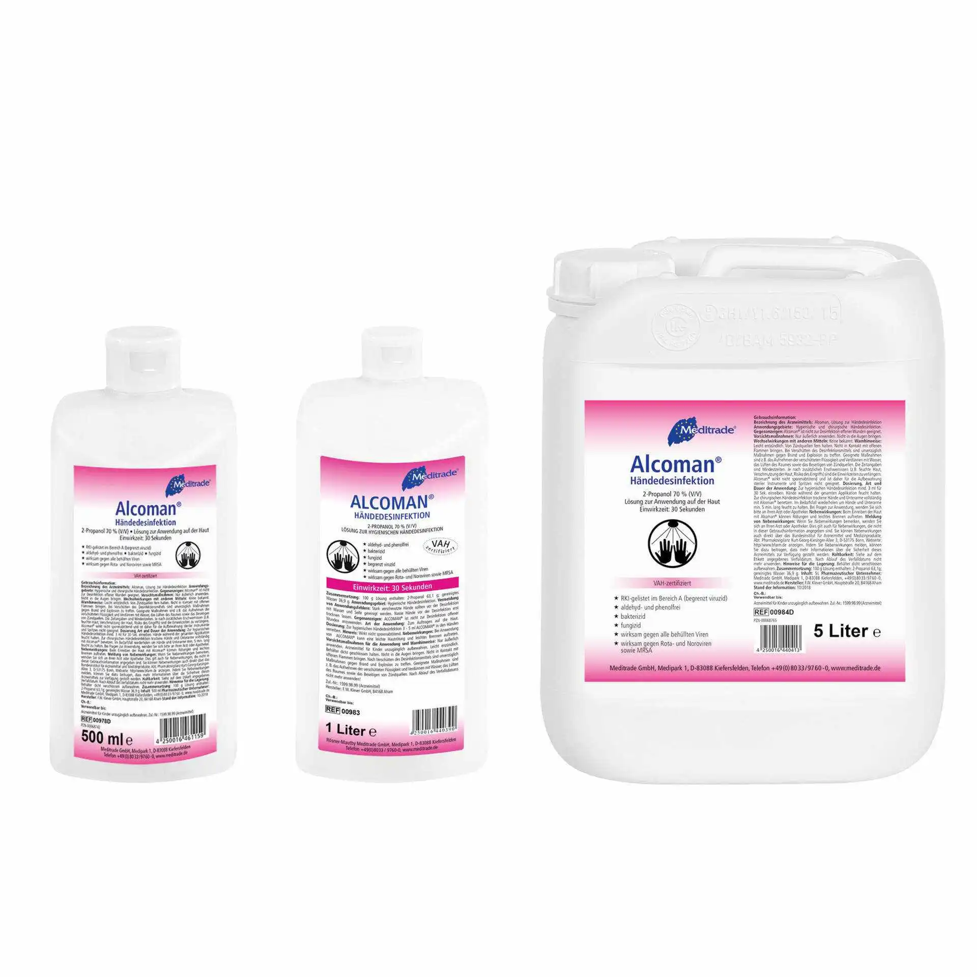 Alcoman Handdesinfektion Desinfektionsmittel Alcoman Handdesinfektion Desinfektionsmittel